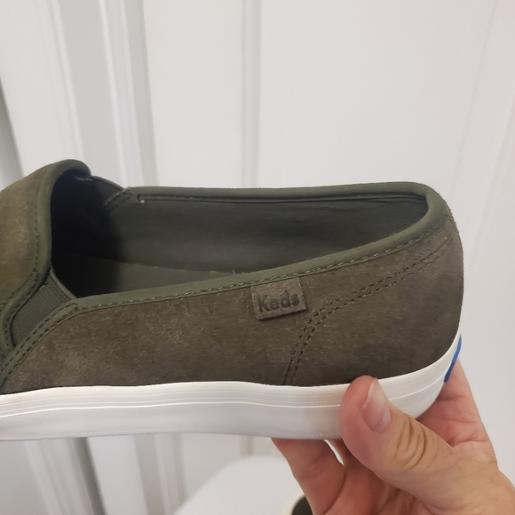 Keds FOREST GREEN Slipon Loafers Size 10, Casual, Athlesiure - Picture 6 of 10